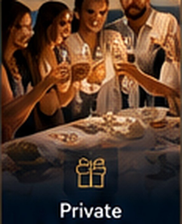 Private yacht celebrations
